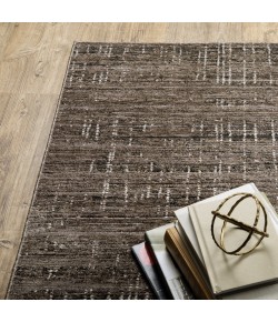 Oriental Weavers Nebulous 751D9 Charcoal/ Grey Area Rug 2 ft. 3 in. X 7 ft. 6 in. Runner