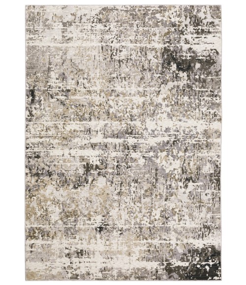 Oriental Weavers Area Rug Nebulous 091L9 Grey 3' 3" X  5'