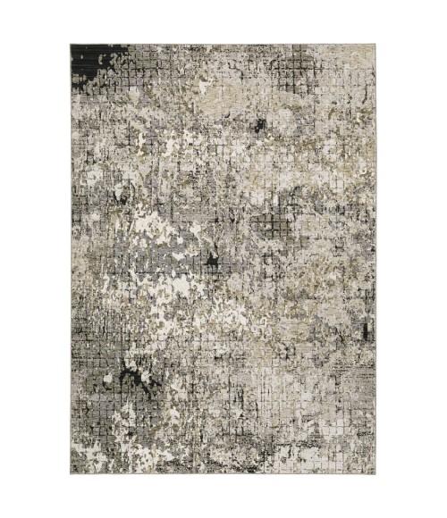 Oriental Weavers Area Rug Nebulous 091D9 Grey 7'10" X 10'10"
