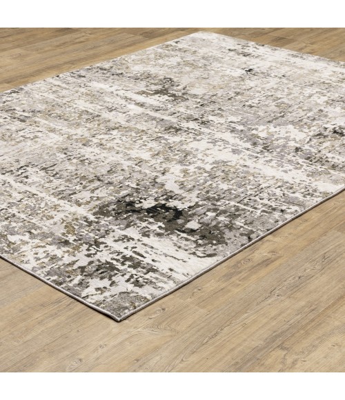 Oriental Weavers Area Rug Nebulous 091L9 Grey 3' 3" X  5'