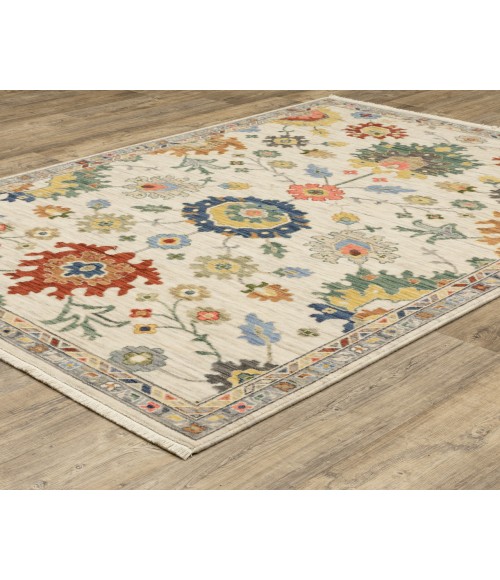 Oriental Weavers LUCCA 2888l Ivory/Multi Rug 3' 3X5'