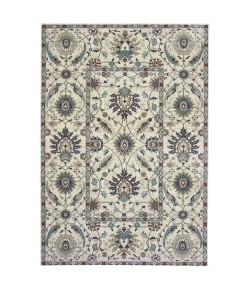 Oriental Weavers Raleigh 022Y5 Ivory/ Navy Area Rug 5 ft. 3 in. X 7 ft. 6 in. Rectangle