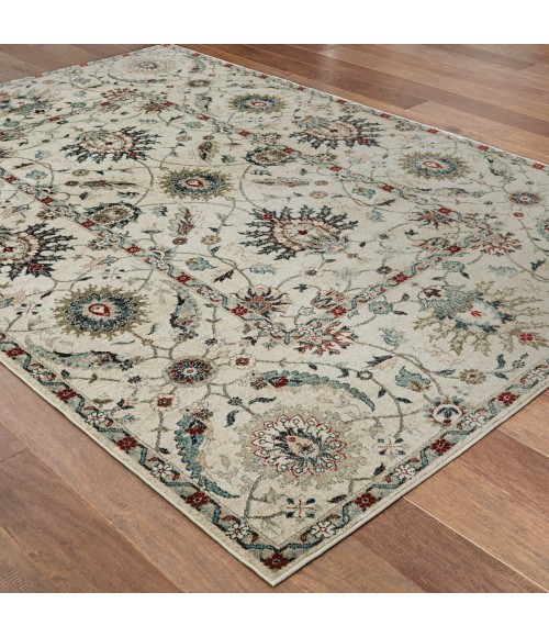 Oriental Weavers Area Rug Raleigh 022Y5 Ivory 5' 3" X  7' 6"