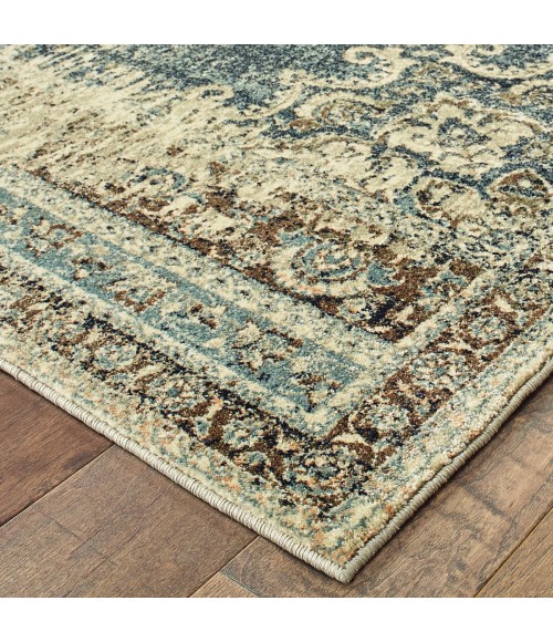 Oriental Weavers Area Rug Raleigh 6649H Blue 2' 3" X  7' 6" Runner