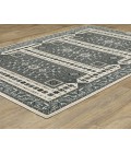 Oriental Weavers RAYLAN ray01 Grey/Blue Rug 6' 7X9' 6