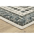 Oriental Weavers RAYLAN ray01 Grey/Blue Rug 6' 7X9' 6