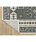Oriental Weavers RAYLAN ray01 Grey/Blue Rug 6' 7X9' 6