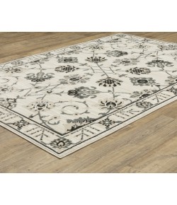 Oriental Weavers Raylan Ray03 Ivory/ Grey 6 Ft. 7 In. X 9 Ft. 6 In. Rectangle Rug
