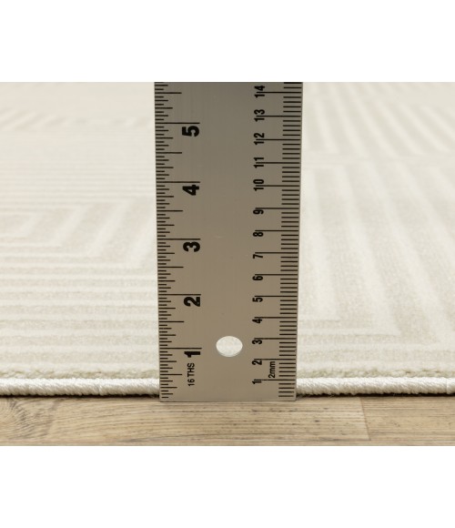 Oriental Weavers RAYLAN ray04 Ivory/Ivory Rug 6'7X9'6