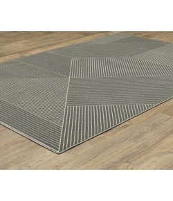 Oriental Weavers Raylan Ray08 Grey/ Ivory 6 Ft. 7 In. X 9 Ft. 6 In. Rectangle Rug