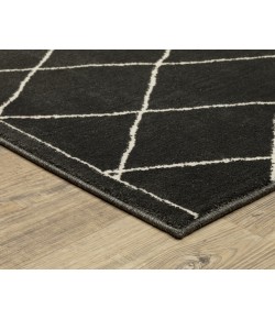 Oriental Weavers Raylan Ray12 Black/ Ivory 3 Ft. 3 In. X 5 Ft. Rectangle Rug