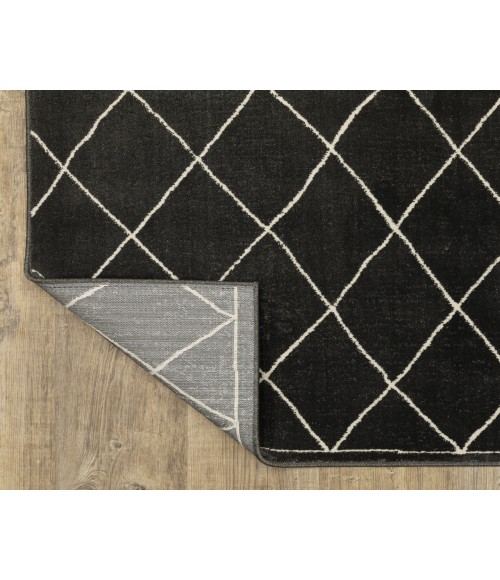 Oriental Weavers RAYLAN RAY12 Black 7'10X10'10