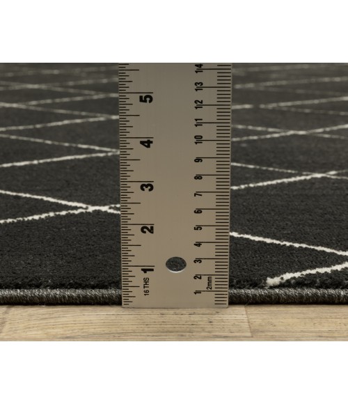 Oriental Weavers RAYLAN RAY12 Black 7'10X10'10