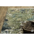 Oriental Weavers REED re06a Blue/Green Rug 3' 3X5'