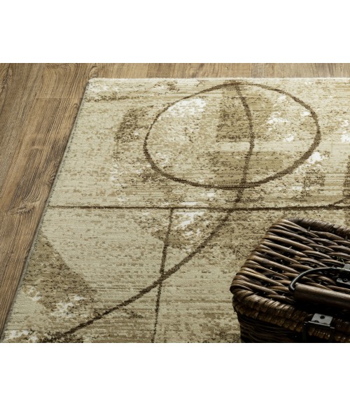 Oriental Weavers Reed Rug Oriental Weavers REED re10a Beige/Brown Rug 6' 7X9' 6