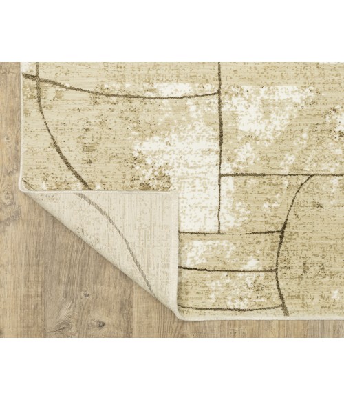 Oriental Weavers Reed Rug Oriental Weavers REED re10a Beige/Brown Rug 6' 7X9' 6