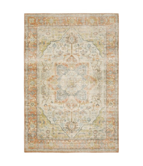 Oriental Weavers Area Rug Savoy 28101 Orange 7' 5" X 10'
