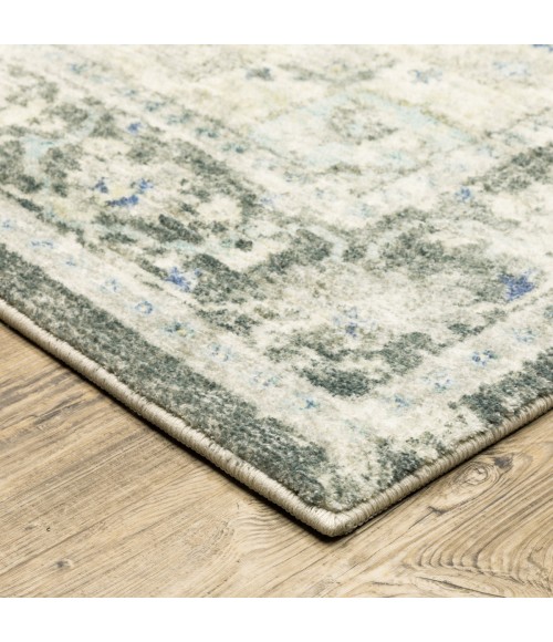 Oriental Weavers Area Rug Savoy 28104 Grey 7' 5" X 10'