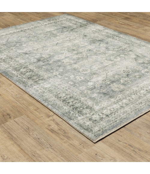 Oriental Weavers Area Rug Savoy 28106 Blue 5' 3" X  7' 3"