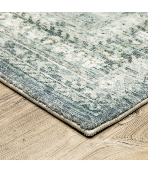 Oriental Weavers Area Rug Savoy 28106 Blue 5' 3" X  7' 3"