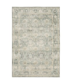 Oriental Weavers Savoy 28107 Green/ Ivory Area Rug 5 ft. 3 in. X 7 ft. 3 in. Rectangle