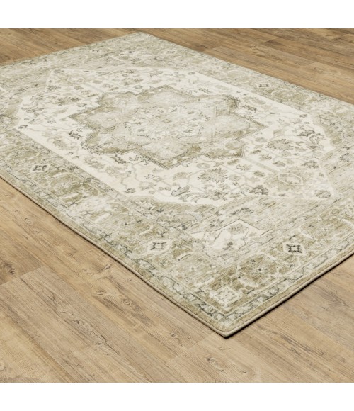 Oriental Weavers Area Rug Savoy 28108 Green 5' 3" X  7' 3"