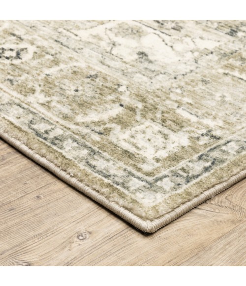 Oriental Weavers Area Rug Savoy 28108 Green 5' 3" X  7' 3"