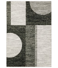 Oriental Weavers Strada Str06 Charcoal/ Grey Area Rug 5 ft. 3 in. X 7 ft. 3 in. Rectangle