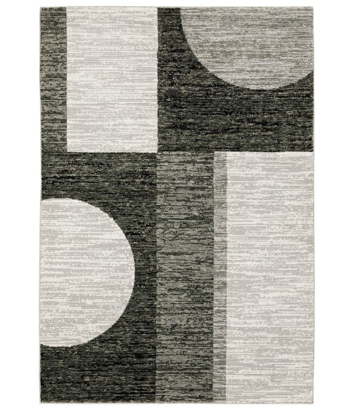 Oriental Weavers Area Rug Strada STR06 Charcoal 5' 3" X  7' 3"
