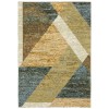 Oriental Weavers Strada Str09 Gold/ Blue Area Rug 5 ft. 3 in. X 7 ft. 3 in. Rectangle