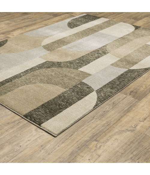 Oriental Weavers Area Rug Strada STR02 Brown 6' 7" X  9' 6"