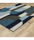 Oriental Weavers Area Rug Strada STR03 Blue 5' 3" X  7' 3"