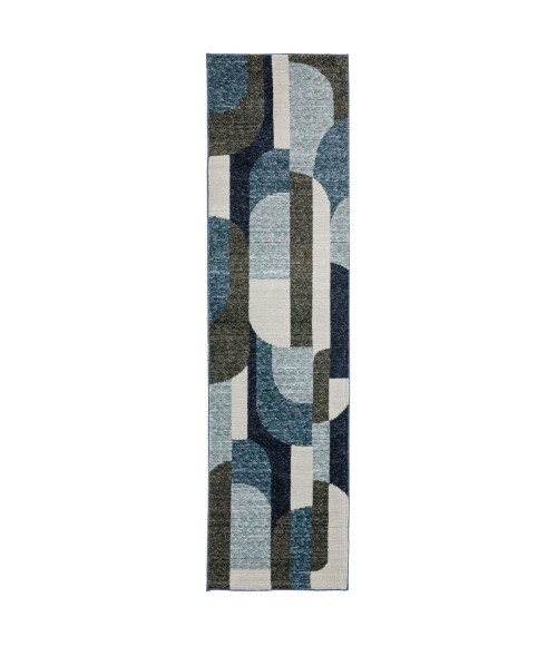 Oriental Weavers Area Rug Strada STR03 Blue 5' 3" X  7' 3"