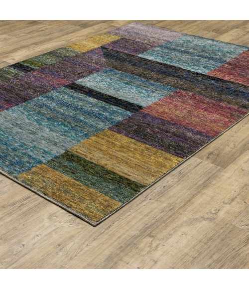 Oriental Weavers Area Rug Strada STR04 Multi 7'10" X 10'10"