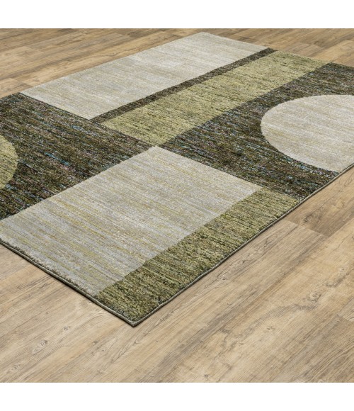 Oriental Weavers Area Rug Strada STR05 Green 5' 3" X  7' 3"