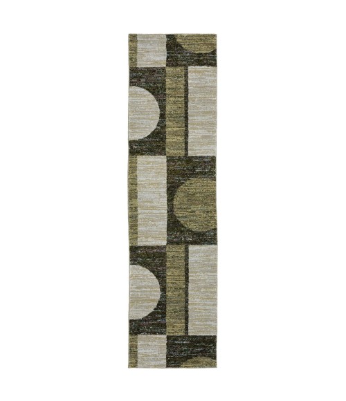 Oriental Weavers Area Rug Strada STR05 Green 5' 3" X  7' 3"