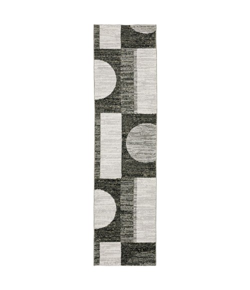 Oriental Weavers Area Rug Strada STR06 Charcoal 5' 3" X  7' 3"