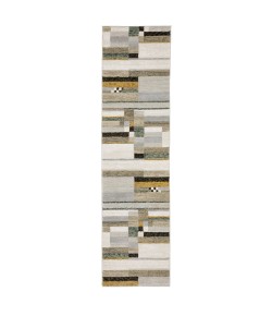 Oriental Weavers Strada Str07 Beige/ Multi Area Rug 2 ft. 3 in. X 8 ft. Runner