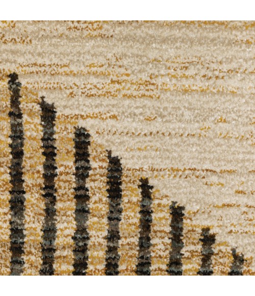 Strada Area Rug Oriental Weavers Area Rug Strada STR10 Gold 2' 3" X 8' Runner