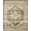 Oriental Weavers Sumter Sum01 Red/ Ivory 7 Ft. 6 In. X 10 Ft. Rectangle Rug