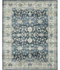 Oriental Weavers SUMTER sum02 Blue/Ivory Rug 2'X8'