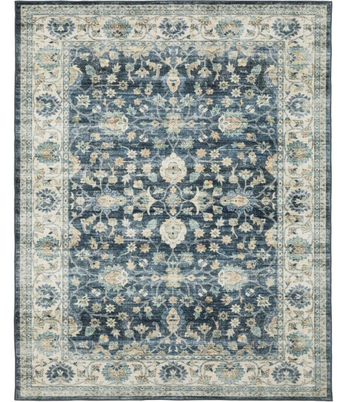 Oriental Weavers SUMTER sum02 Blue/Ivory Rug 2'X8'