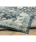 Oriental Weavers SUMTER sum02 Blue/Ivory Rug 2'X8'
