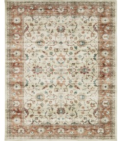 Oriental Weavers Sumter Sum03 Ivory/ Rust 7 Ft. 6 In. X 10 Ft. Rectangle Rug