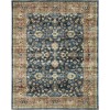 Oriental Weavers Sumter Sum04 Blue/ Rust 7 Ft. 6 In. X 10 Ft. Rectangle Rug