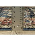 Oriental Weavers SUMTER sum04 Blue/Rust Rug 2'X8'