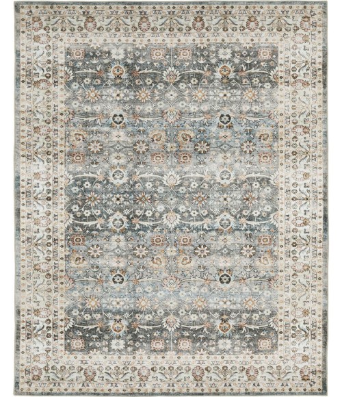 Oriental Weavers SUMTER sum07 Grey/Ivory Rug 2'X8'