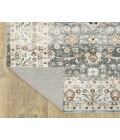 Oriental Weavers SUMTER sum07 Grey/Ivory Rug 2'X8'