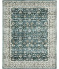 Oriental Weavers SUMTER sum08 Teal/Ivory Rug 3'6X5'6