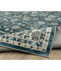 Oriental Weavers SUMTER sum08 Teal/Ivory Rug 3'6X5'6